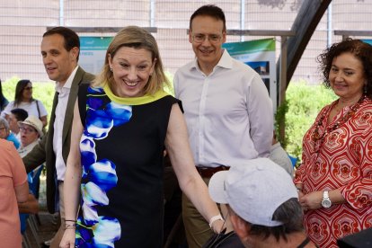 La vicepresidenta de la Junta de Castilla y León y consejera de Familia e Igualdad de Oportunidades, Isabel Blanco, inaugura el XIV Encuentro de Personas con Discapacidad.