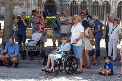 Celebración del Curpillos en los alrededores del Monasterio de las Huelgas.