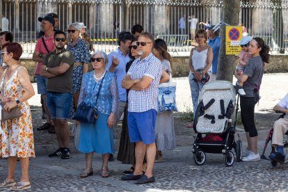 Celebración del Curpillos en los alrededores del Monasterio de las Huelgas.
