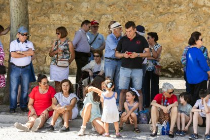 Celebración del Curpillos en los alrededores del Monasterio de las Huelgas.