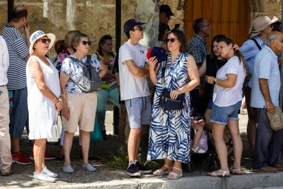 Celebración del Curpillos en los alrededores del Monasterio de las Huelgas.
