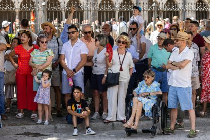 Celebración del Curpillos en los alrededores del Monasterio de las Huelgas.