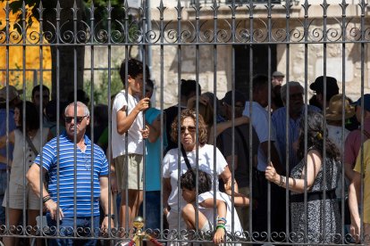 Celebración del Curpillos en los alrededores del Monasterio de las Huelgas.