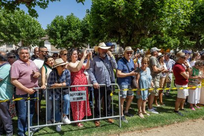 Celebración del Curpillos en los alrededores del Monasterio de las Huelgas.