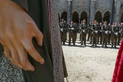 Celebración del Curpillos en los alrededores del Monasterio de las Huelgas.