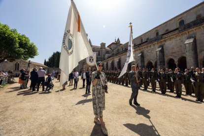 Celebración del Curpillos en los alrededores del Monasterio de las Huelgas.