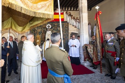 Celebración del Curpillos en los alrededores del Monasterio de las Huelgas.