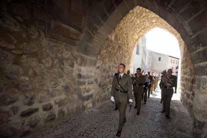 Celebración del Curpillos en los alrededores del Monasterio de las Huelgas.