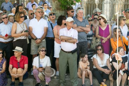 Celebración del Curpillos en los alrededores del Monasterio de las Huelgas.