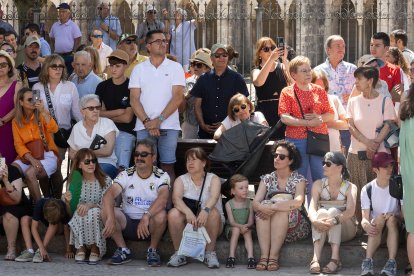 Celebración del Curpillos en los alrededores del Monasterio de las Huelgas.