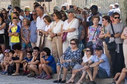 Celebración del Curpillos en los alrededores del Monasterio de las Huelgas.