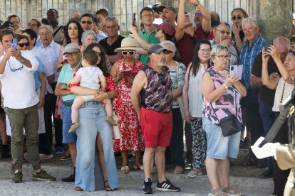 Celebración del Curpillos en los alrededores del Monasterio de las Huelgas.