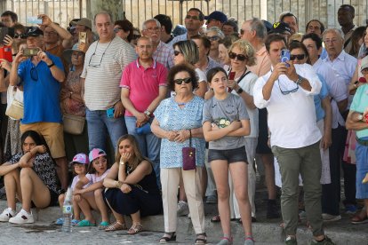 Celebración del Curpillos en los alrededores del Monasterio de las Huelgas.