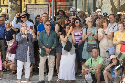 Celebración del Curpillos en los alrededores del Monasterio de las Huelgas.