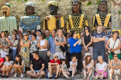 Celebración del Curpillos en los alrededores del Monasterio de las Huelgas.
