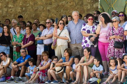 Celebración del Curpillos en los alrededores del Monasterio de las Huelgas.