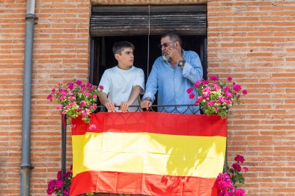 Celebración del Curpillos en los alrededores del Monasterio de las Huelgas.