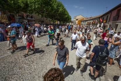 Celebración del Curpillos en los alrededores del Monasterio de las Huelgas.