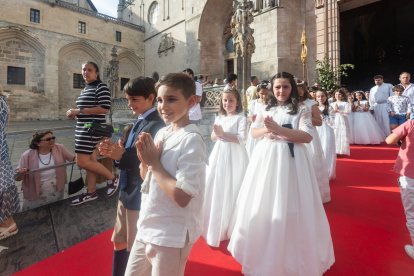 Celebración del Corpus Christi en Burgos.