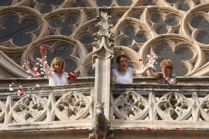 Celebración del Corpus Christi en Burgos.