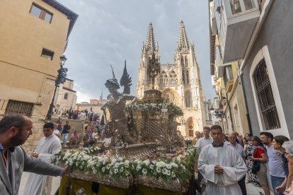 Celebración del Corpus Christi en Burgos.