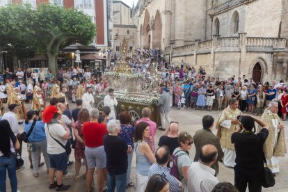 Celebración del Corpus Christi en Burgos.