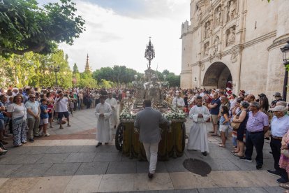 Celebración del Corpus Christi en Burgos.