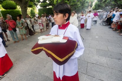 Celebración del Corpus Christi en Burgos.