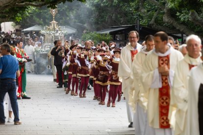 Celebración del Corpus Christi en Burgos.