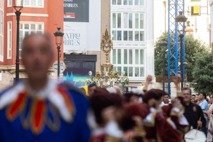Celebración del Corpus Christi en Burgos.