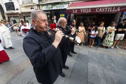 Celebración del Corpus Christi en Burgos.