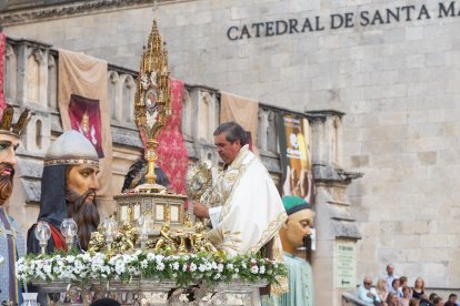 Celebración del Corpus Christi en Burgos.