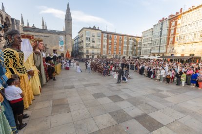 Celebración del Corpus Christi en Burgos.