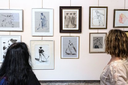 Una treintena de dibujos completan la muestra.