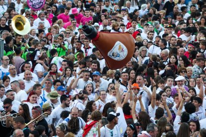 Imagen del comienzo de las fiestas de San Pedro.