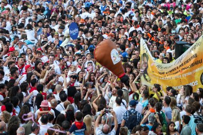Imagen del comienzo de las fiestas de San Pedro.