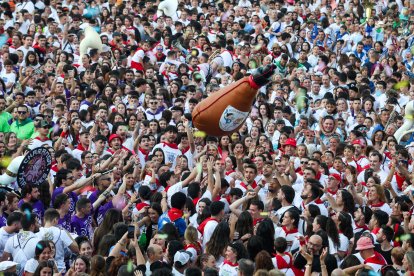 Imagen del comienzo de las fiestas de San Pedro.