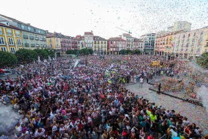 Imagen del comienzo de las fiestas de San Pedro.