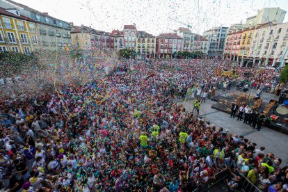 Imagen del comienzo de las fiestas de San Pedro.