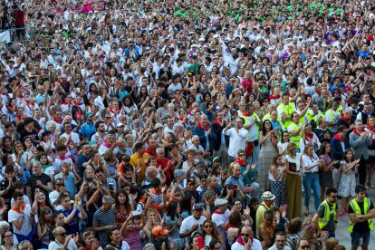 Imagen del comienzo de las fiestas de San Pedro.