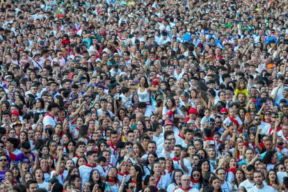 Imagen del comienzo de las fiestas de San Pedro.