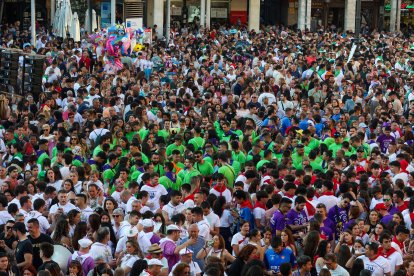 Imagen del comienzo de las fiestas de San Pedro.