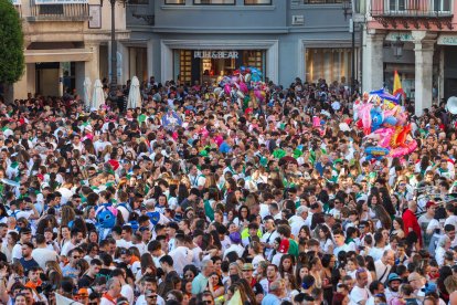 Imagen del comienzo de las fiestas de San Pedro.
