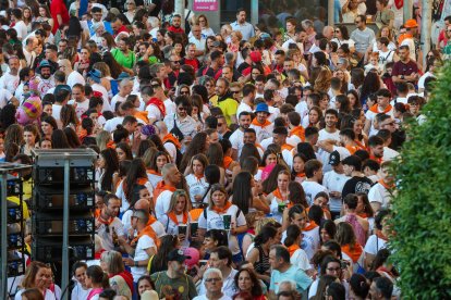 Imagen del comienzo de las fiestas de San Pedro.