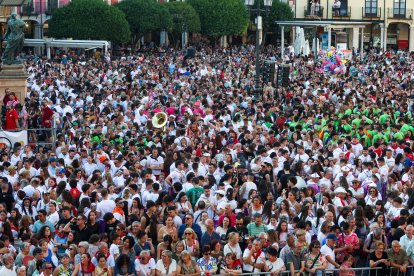 Imagen del comienzo de las fiestas de San Pedro.