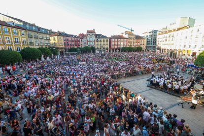 Imagen del comienzo de las fiestas de San Pedro.