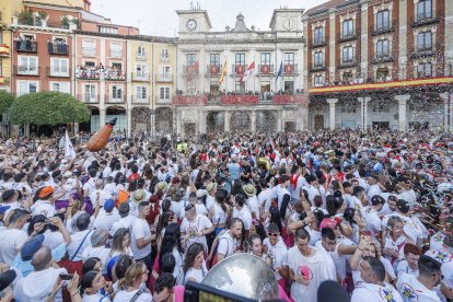 Imagen del comienzo de las fiestas de San Pedro y San Pablo.