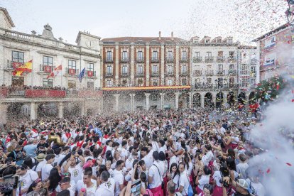 Imagen del comienzo de las fiestas de San Pedro y San Pablo.