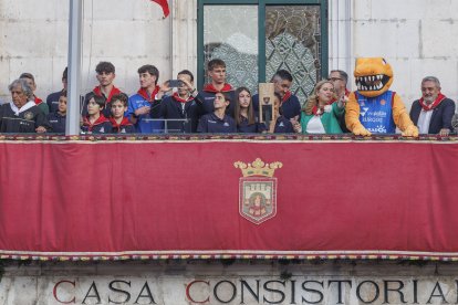 Imagen del comienzo de las fiestas de San Pedro y San Pablo.