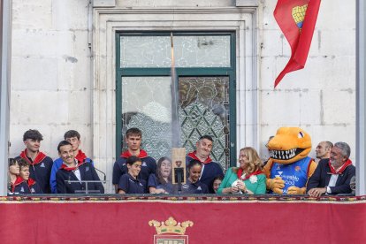 Imagen del comienzo de las fiestas de San Pedro y San Pablo.